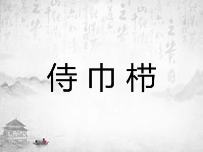 侍巾栉