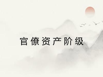官僚资产阶级
