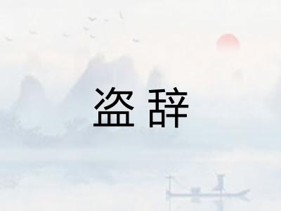 盗辞