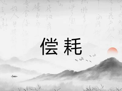 偿耗